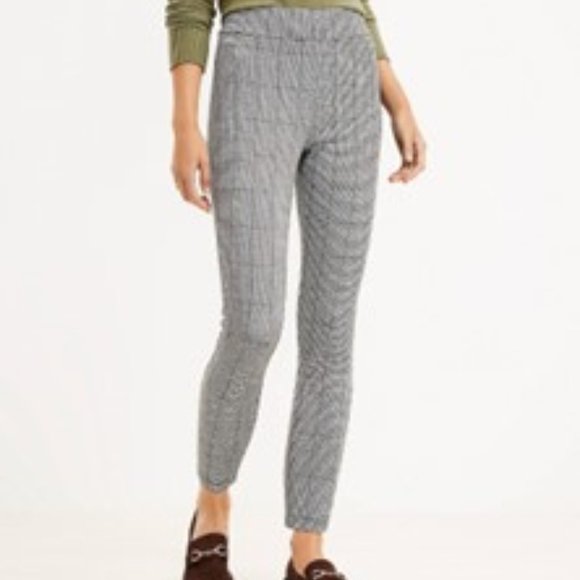 LOFT Plaid Leggings NWT - Picture 3 of 6